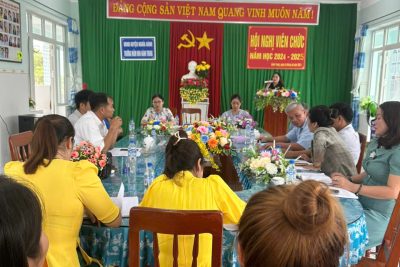 HỘI NGHỊ CÔNG CHỨC VIÊN CHỨC NĂM HỌC 2024-2025