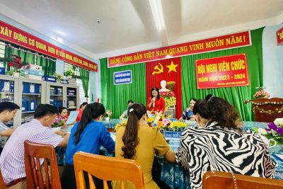HỘI NGHỊ CÔNG CHỨC , VIÊN CHỨC NĂM HỌC 2023-2024